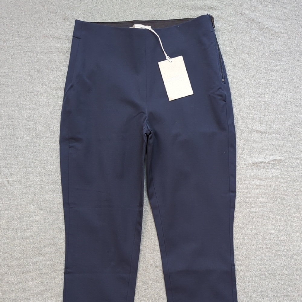 Everlane NWT Side Zip Work Pant Navy Women's 2